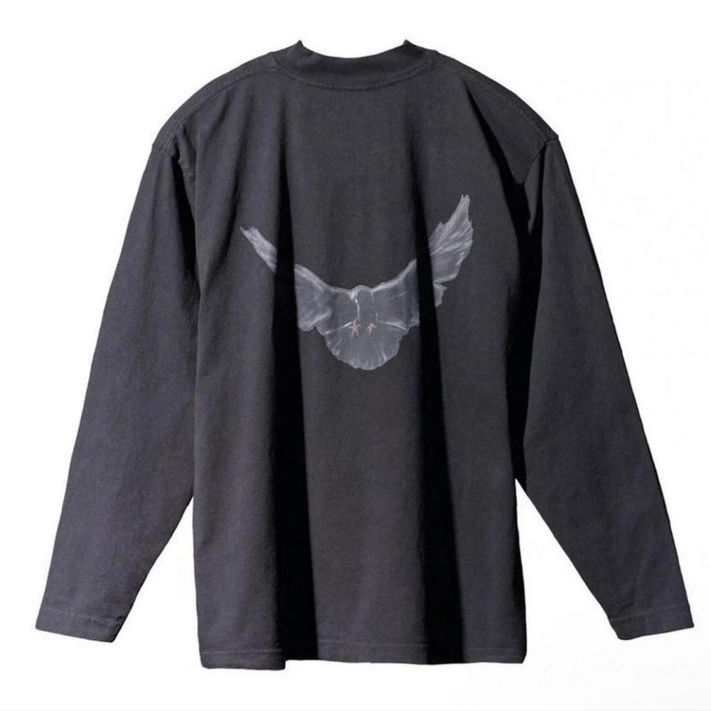 Black Yeezy Balenciaga Gap Dove Long Sleeve